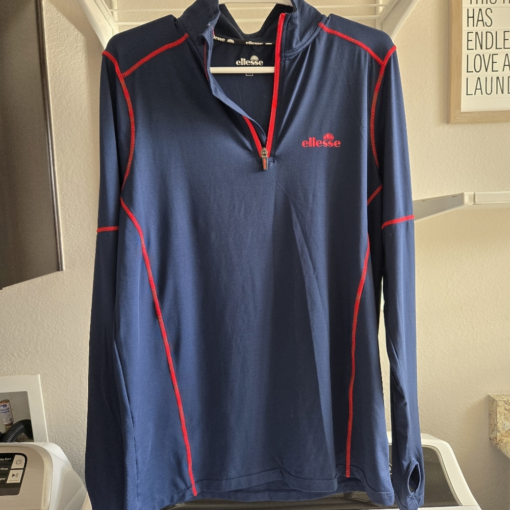 Ellesse Men's Navy Pullover Size M